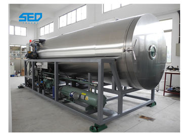 200 Kgs Per Batch Fruit Vacuum Freeze Dry Machine Production Type Lyophilization Equipment