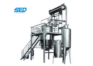 High Efficiency Herbal Extraction Equipment Low Temperature Herb Concentration Machine