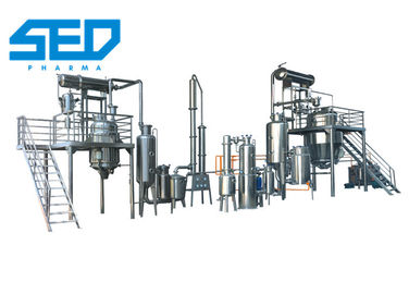 High Efficiency Herbal Oil Extraction Concentration Production Line GMP Standard Type