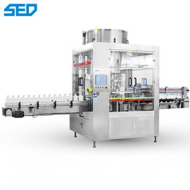 SED-250P AC 380V 50Hz Automatic Plastic Bottle Capping Machine 8 Capping Heads Adjustable Torque Control.