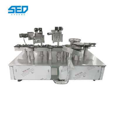 Stainless Steel Pharmaceutical Powder Filling And Capping Machine 380V