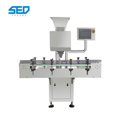 SED-8S Stainless Steel Industrial Automatic Pill Counter Machine With 15 Bottles Per Minute Capacity