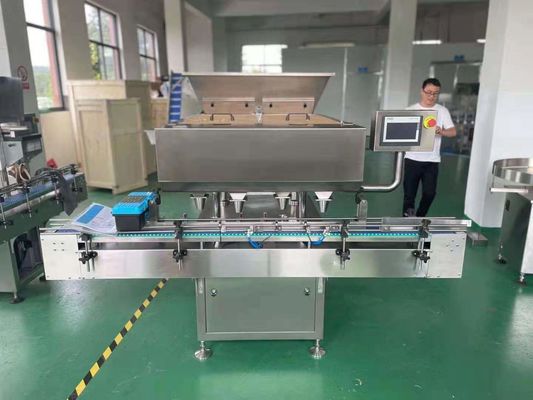 Single Phase Pill Capsule Counting Machine Using Shake Approach 70-90b/minute