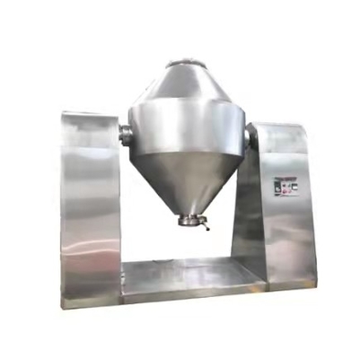 Double Cone Pharmaceutical Food Powder Mixer Machine Uniformity Up To 99%