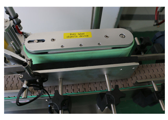 Big Round Bottle Automatic Sticker Labeling Machine With Ribbon Coding Printer