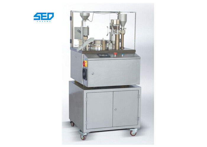 SED-120J Mini Type Automatic Capsule Filling Machine Stainless Steel Made For Laboratory