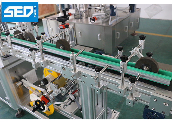 SED-PST Stainless Steel 304 Automatic Labeling Machine Carton Corner Two Sides Sticker Labeler Machine