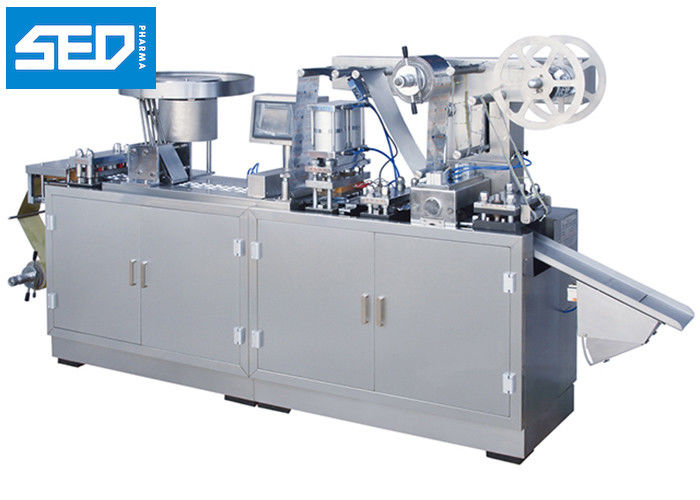 Flat Type Blister Packing Machine SS 304 Pharmacy Blister Packaging Machine