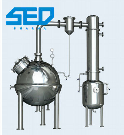 Ball Type Herbal Extraction Equipment Stainless Steel Concentrating Machine