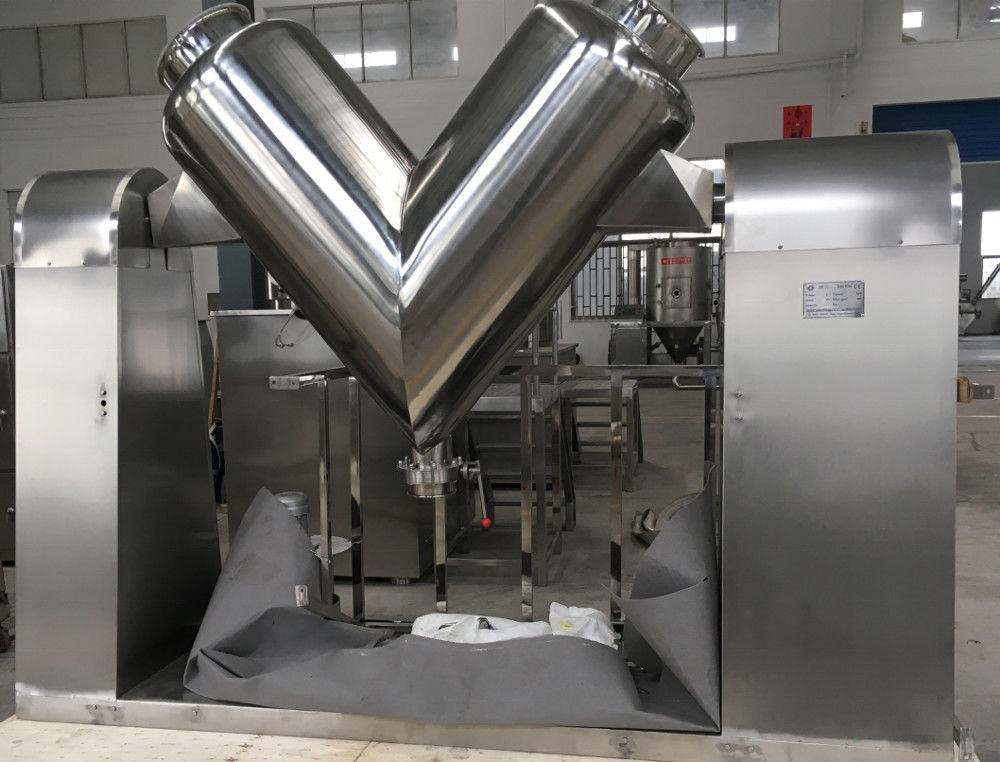Pharmaceutical 15L V Type Dry Powder Blending Equipment With Big Capacity