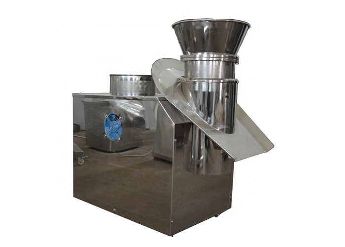 Horizontal Stainless Steel Powder Granulator Machine High Efficiency Mixing Extrusion