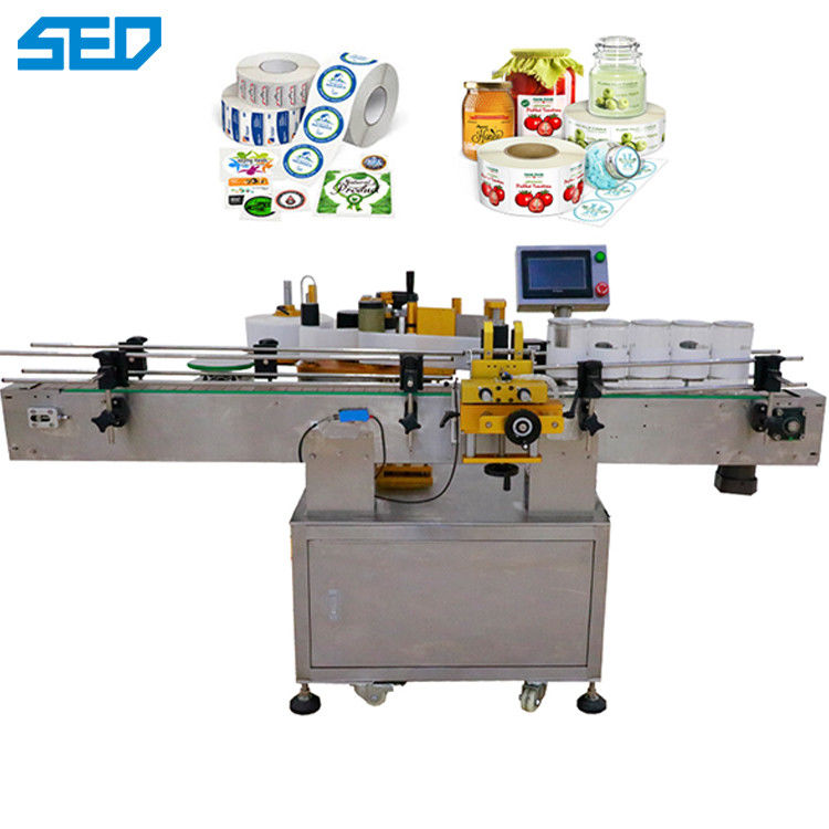 Fully Automatic Hot Melt Glue Round Plastic Bottle Labeling Packing
