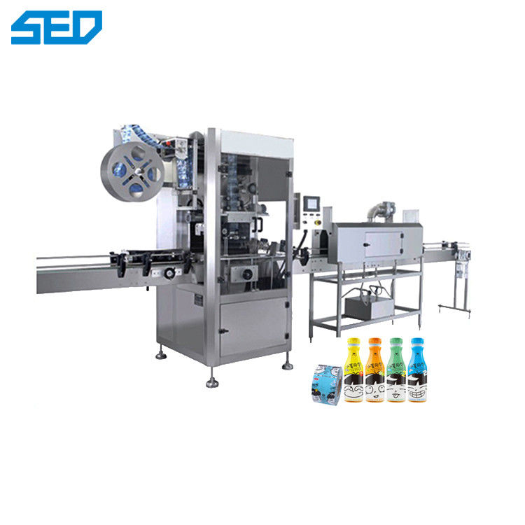High Speed Full Automatic Labeling Machine Bottle PVC Sleeve Shrink