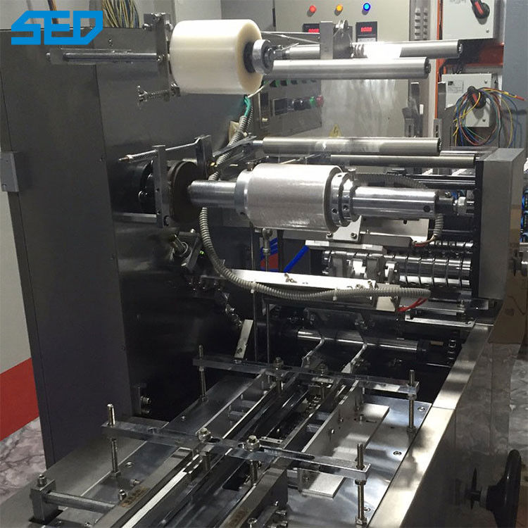 Chocolate Box Cellophane Packaging Machine 40 To 80 Packs / Min Speed