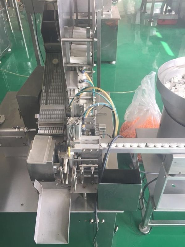 1100w One Phase 220v Automatic Type Effervescent Tablets Plastic Tube Bottling Machine Filling More Than 99%