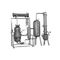 CE Herbal Extraction Equipment Steam Fractional Alcohol Distillation Equipment