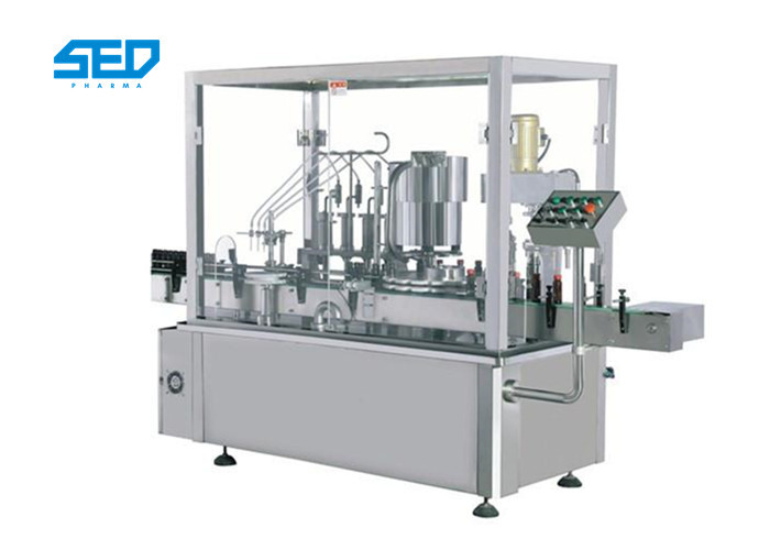 5 20ml Oral Liquid Filling Machine Pharma Industry Use With 4 Filling