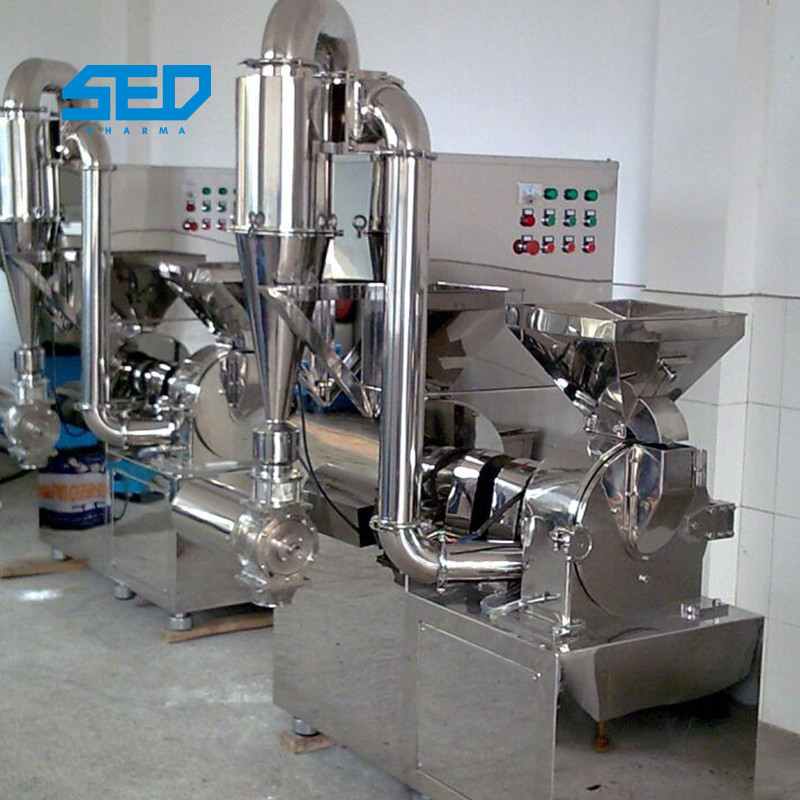 SED300ZFS CE Efficient Pharmaceutical Machinery Herbal Hammer Mill