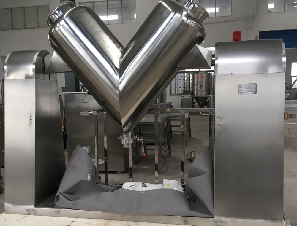 Pharmaceutical 15L V Type Dry Powder Blending Equipment With Big Capacity