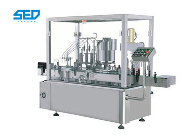 5 - 20ml Oral Liquid Filling Machine Pharma Industry Use With 4 Filling Nozzles