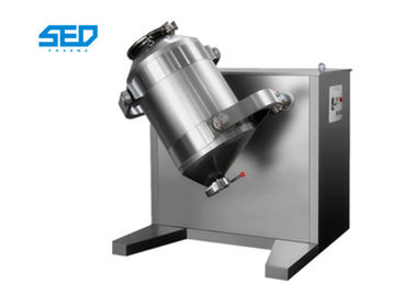 Three Dimensional Dry Powder Mixer Machine With Stainless Steel Material Body