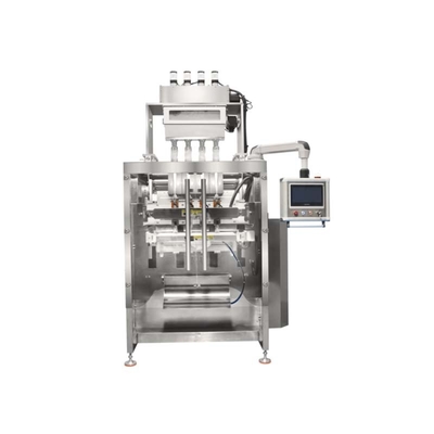 4 Row Back Sealing Packaging Machine 1800mm L 5KW Power