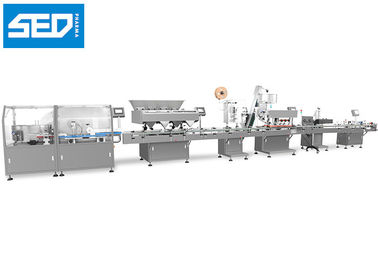 High Speed Automatic Electronic Capsule Bottling Production Line CE Certified
