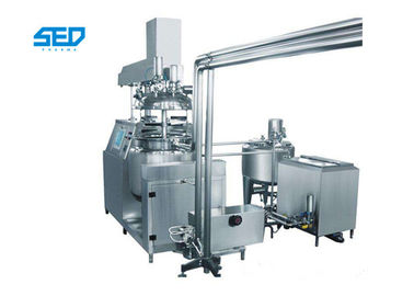 High Shear Mixer Vacuum Emulsifying Machine Skin Care Cream Yogurt Production Use