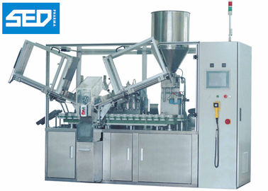 SED-100RG Industrial Automatic Tube Filling And Sealing Machine High Speed With Double Feeder