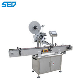 10-50tubes/Min Adjustable 1.1kw Top Side Adhesive Pasting Sticker Plane Bottle Labeling Machine Strong Power