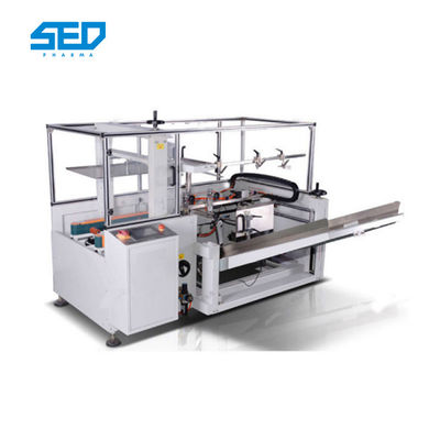 Electric Side Drive Carton Box Case Packing Machine With 1 Year Warranty