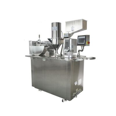 Semi Automatic Powder Granules Capsule Filling Machine With PLC Control