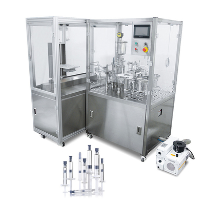 Liquid Filling Machine Glass Gel Syringe Filling Plugging Machine