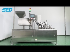 Horizontal Type Plastic Tube Bottling Machine For Effervescent Tablet Packing