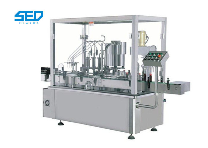 5 20ml Oral Liquid Filling Machine Pharma Industry Use With 4 Filling