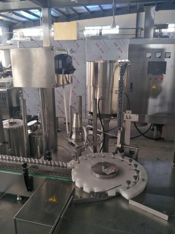 Automatic Oral Liquid Filling Machine Vial Filling Stoppering And Capping Machine