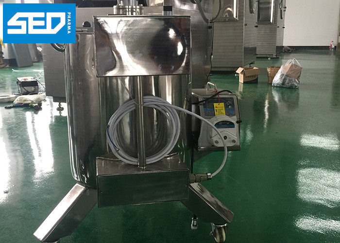 Integrated Automatic Tablet Coating Machine High Performance With 5 Spray Guns