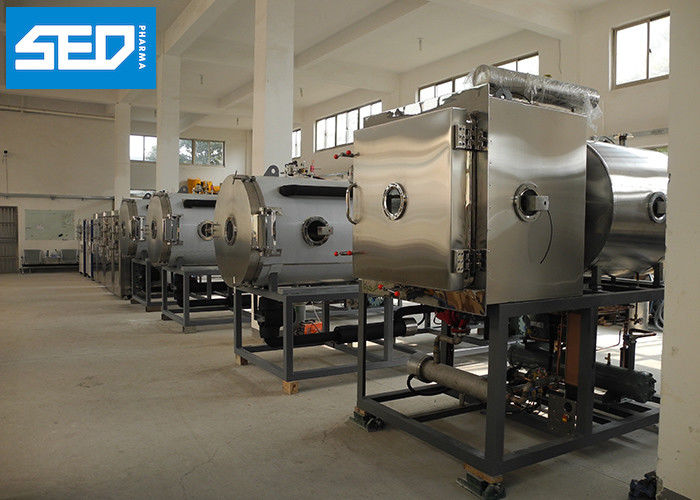 SED-2FDG Stainless Steel 316L Vacuum Freeze Dry Machine For Pharmaceutical Penicillin Vial ISO Certificated