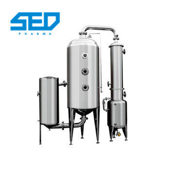 Organic Solvent Recycle Herbal Extraction Equipment Single Effect Evaporation Machine