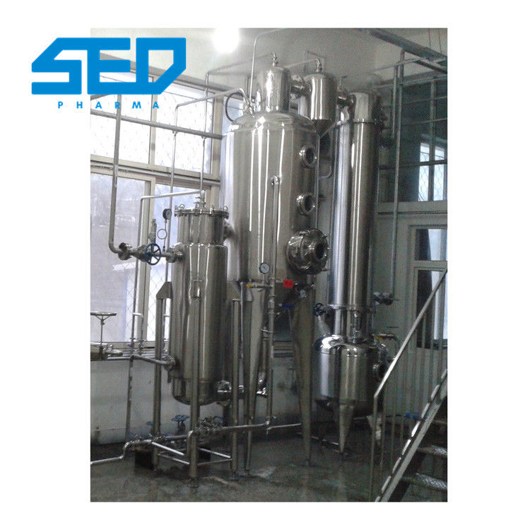 Single Effect Evaporation Machine Liquid Material Evaporating And Concentrating Usage