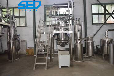 Vacuum Evaporating And Concentration Machine For Pharma Food Chemical Industry
