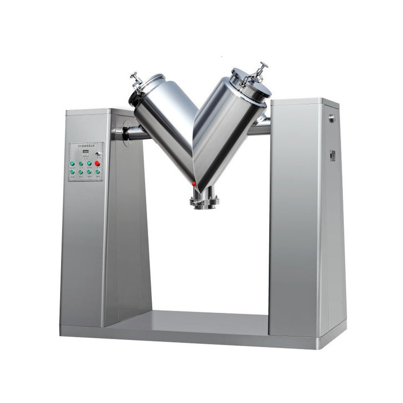 High Speed Lab Powder Mixer Machine Standard 5L Stainless Steel V Type Mixer
