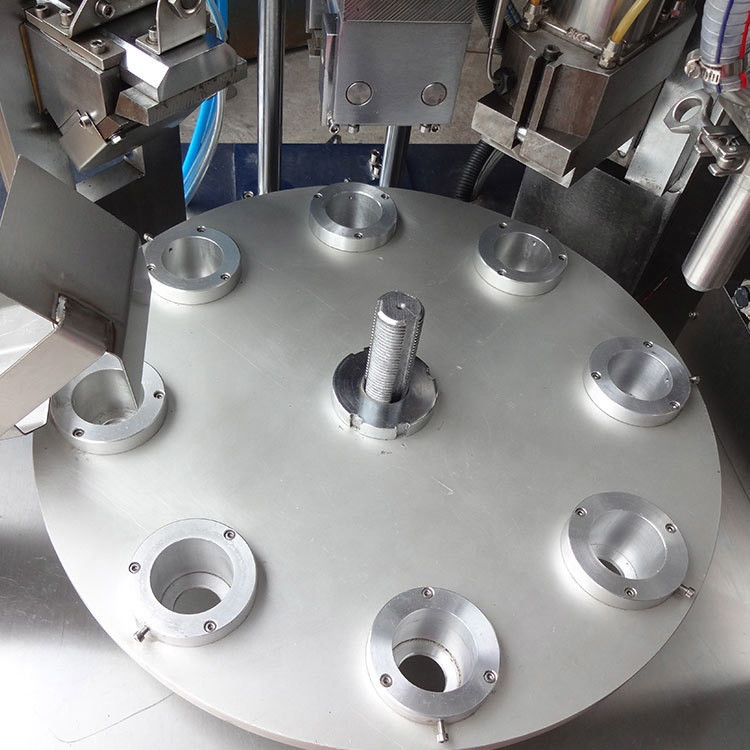 High Viscosity Liquid Semi Automatic Hose Filling And Sealing Machine For Aluminum Tube