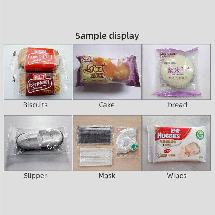 Fast Speed Pillow Automatic Packaging Machine For Mask Wet Paper Towel