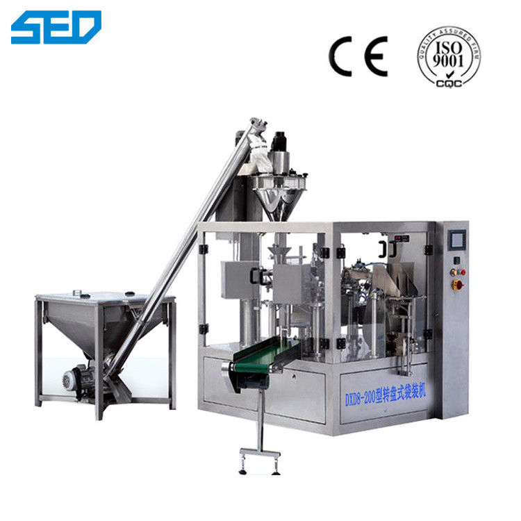 Foods / Powder / Package / Bag Rotary Filling And Packing Machine Multi - Function