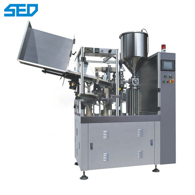 SED-80RG-A 60 pcs/min Semi Automatic Packing Machine 220V / 50Hz Plastic Filling And Sealing Machine