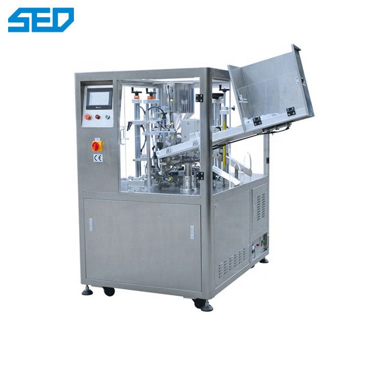 Hand Cream Soft Tube Filling Sealing Machine For 5-50mm Automatic Packing Machine Sealing Dia Adjustable Tube Length
