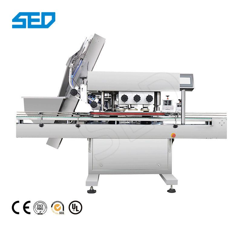 SED-CG 120 Bottles/Min Automatic Packing Machine 1.8KW Automatic Bottle Capping Machine