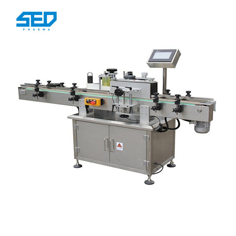 Full - Automatic Bottle Labeler Machine Stably And Efficiently For Flat Bottle