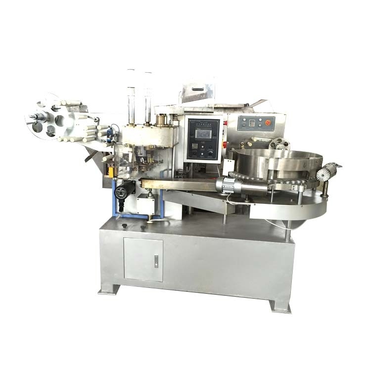 Automatic Small Hard Candy Lollipop Packing Machine With Total Power 2.1kw